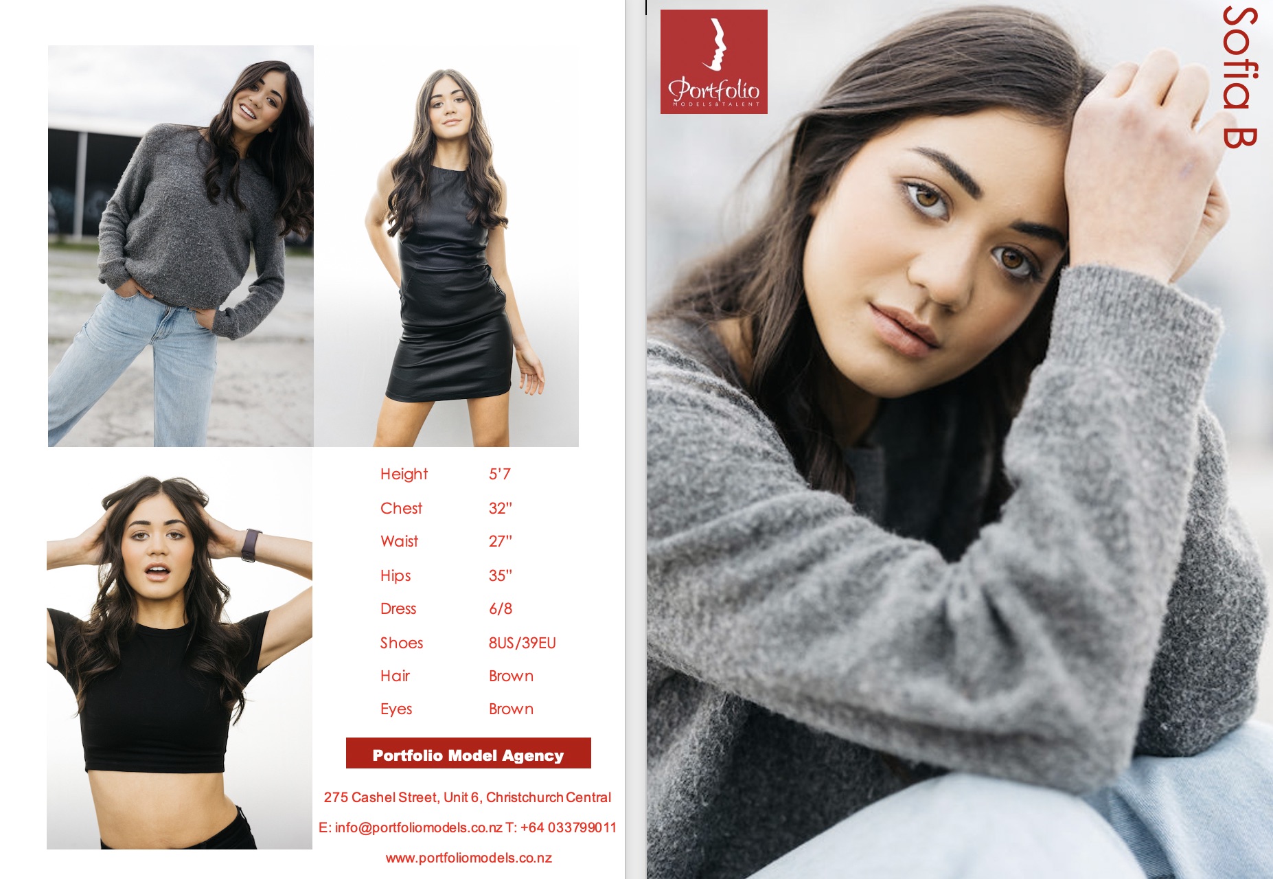 Portfolio Model Agency | Sofia